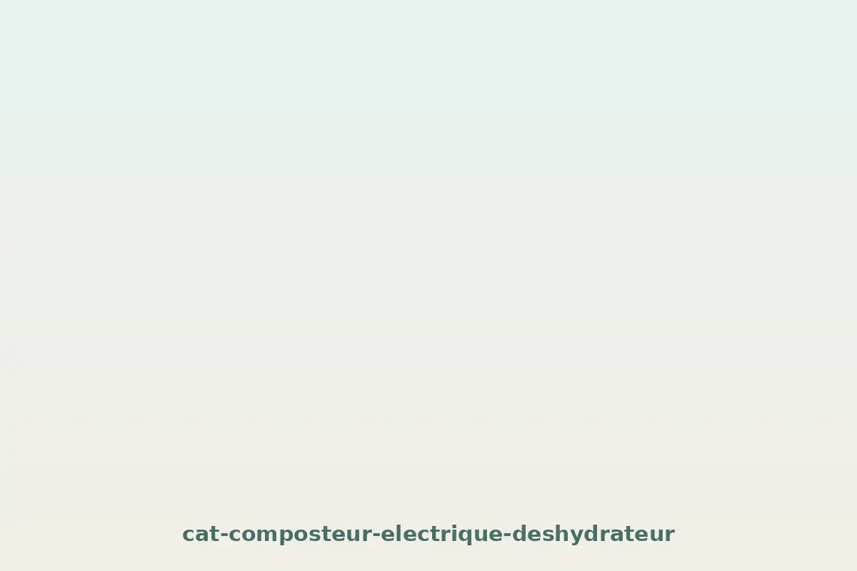 Composteur déshydrateur