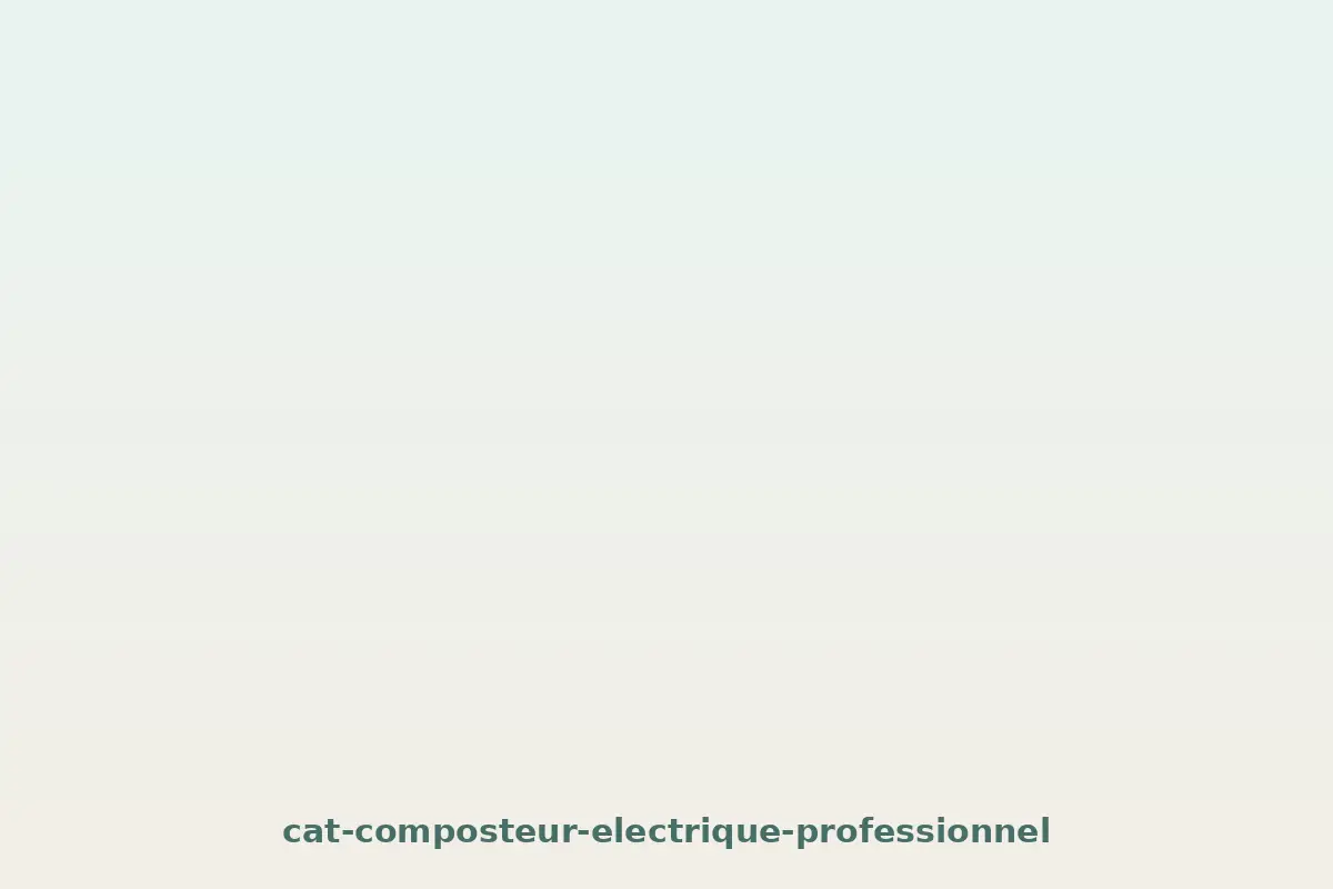 Composteur professionnel