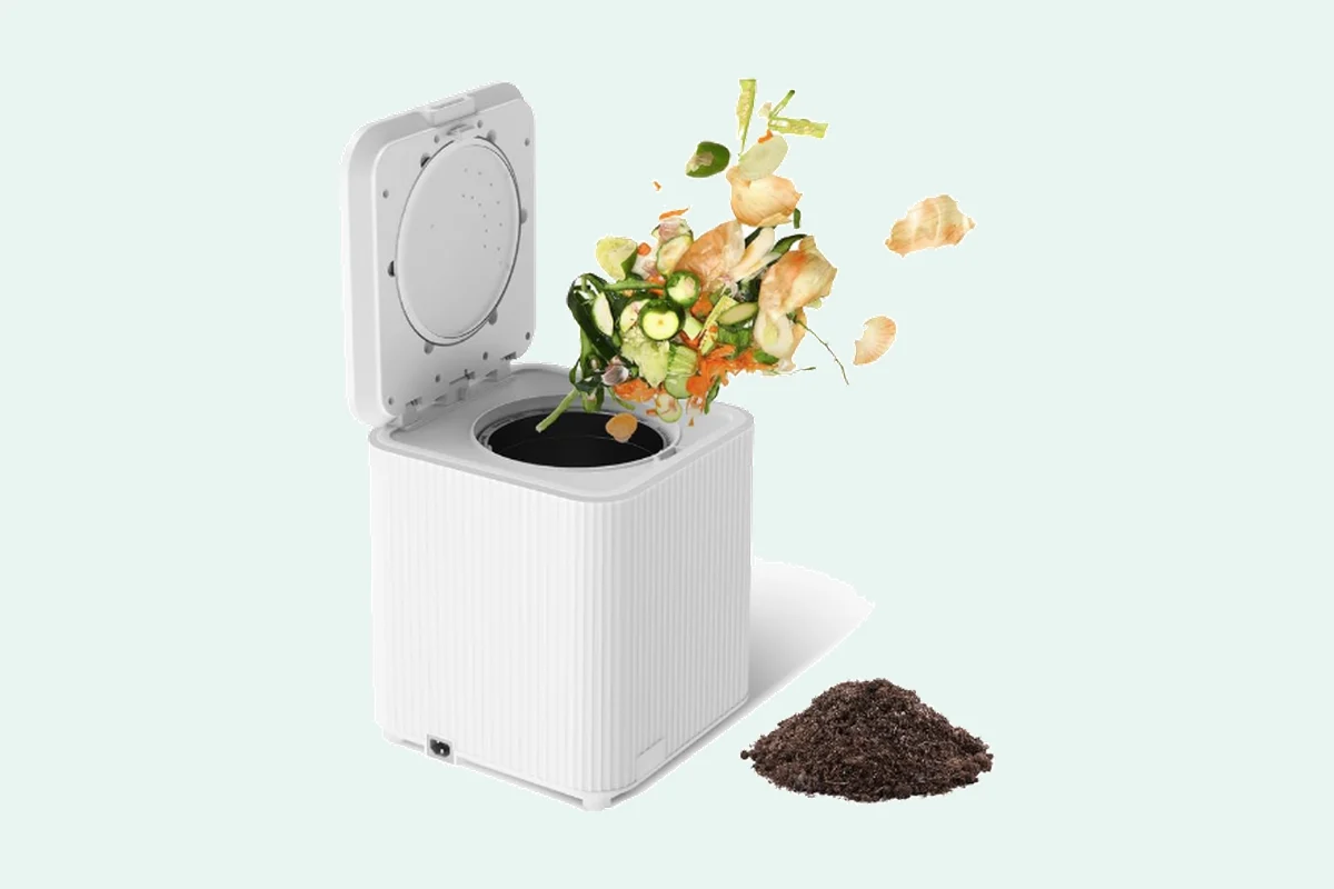 Composteur électrique Squeeze dans une cuisine