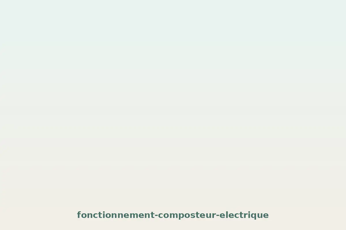 Cuve et pales de broyage d'un composteur électrique