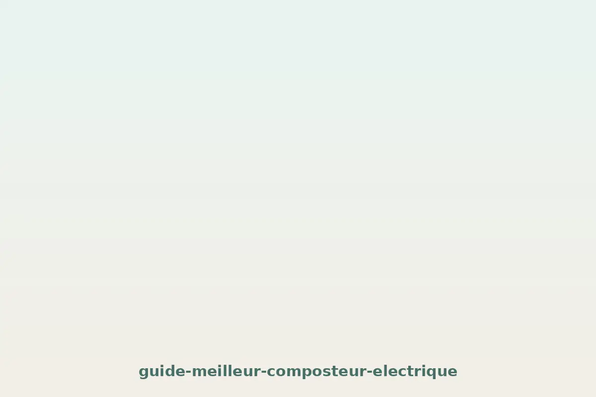 Meilleur composteur électrique : les 11 marques comparées